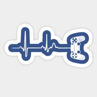 Gamer Heartbeat Sticker